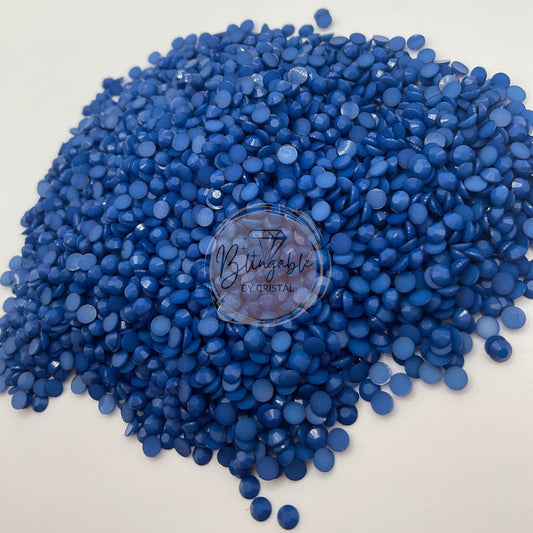 Sapphire - Opaque Jelly Resin Rhinestones
