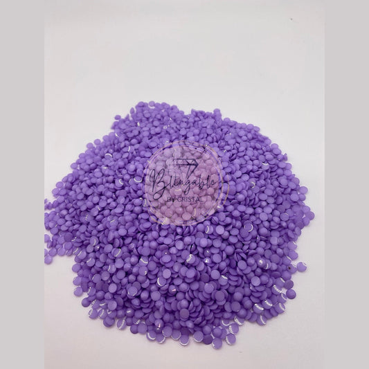 Light Purple - Opaque Jelly Resin Rhinestones