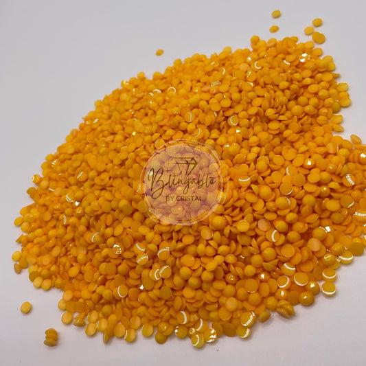 Butterscotch - Opaque Jelly Resin Rhinestones
